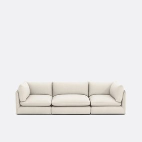 Modulaire 3-zitsbank, polyester, Malo
