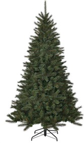 Toronto kunstkerstboom - 185 cm - groen - Diameter 114 cm - 715 tips - metalen voet