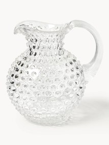 Mondgeblazen karaf Hobnail, 2 L