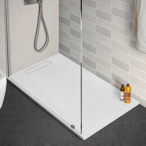 Resigres Plus Zero douchebak 120x100cm wit mat composiet