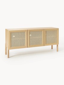 Eikenhouten dressoir Jolie met Weens vlechtwerk