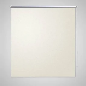 vidaXL Rolgordijn verduisterend 160 x 230 cm crême