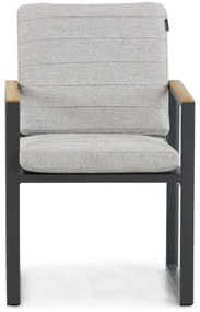 Tuinstoel Aluminium Grijs-antraciet Lifestyle Garden Furniture Faro