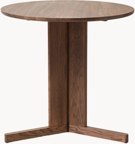 Ronde uitschuifbare eettafel Trefoil, Ø 75 cm