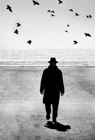Kunstfotografie Man walking, Grant Faint, (26.7 x 40 cm)