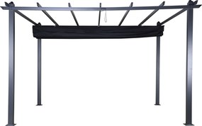 The Outsider Pergola Eva - Zwart - Aluminium - 295x295cm - The Outsider