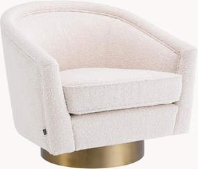 Bouclé draaistoel Catene