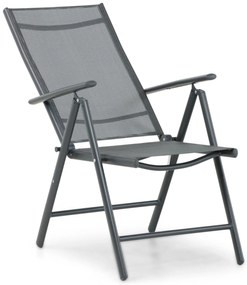 Domani Furniture Manu Standenstoel Aluminium/textileen Grijs