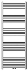 BelradHanddoekradiator - middenaansluiting - 1600X600mm - 557 Watt - GunMetal BWGM1600600