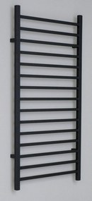 Sanicare design radiator Qubic 126,4 x60 cm. mat zwart