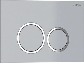 Mexen Tex 01 spoelknop, mat chroom - 6101-04