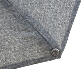Zweefparasol  3.5m S2 Excellent (excl. voet) Grijs-antraciet Camello Luna