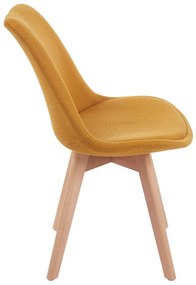 Set 4 Synk Stoffen Stoelen