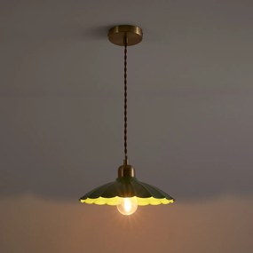 Hanglamp in feston en staalmetaal, Festonia