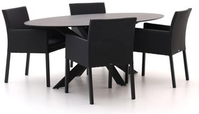 Manifesto Arzana/Furato ellips 200cm dining tuinset 5-delig