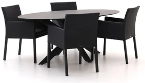 Manifesto Arzana/Furato ellips 200cm dining tuinset 5-delig