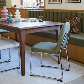 Set van 2 stoelen, poten chroom, Marsso