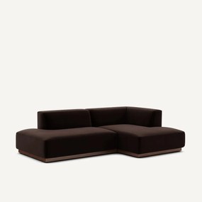 Rechter hoekbank in fluweel, Jacopo