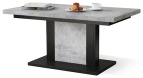 ORION beton / zwart, salontafel
