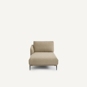 Longchair van gerecycled chenille, OSCAR, ontwerp Emmanuel Gallina