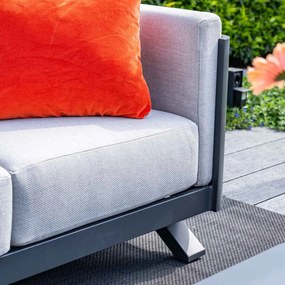 Garden Impressions Medellin loungeset 5-delig – carbon black - Valley sand