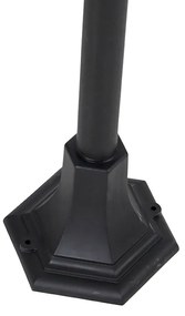 Klassieke lantaarn zwart 122 cm IP44 - Capital