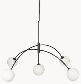 Grote hanglamp Heaven van opaalglas
