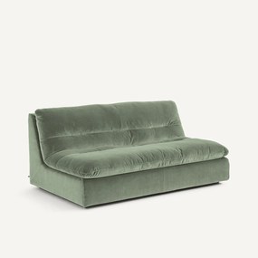 3-zits modulaire zetel in fluweel, GIULIANO