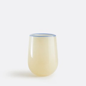 Gekleurde glazen vaas, hoogte 16,5 cm, AZYO