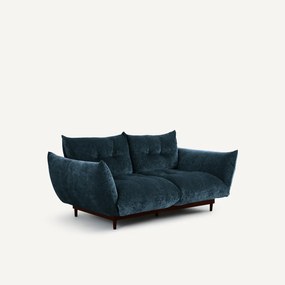 3-zits compacte bank in fluweelmix, VITORIA