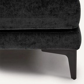 Voetensteun met dienblad, fluweelmix, MODERNISTE, ontwerp Emmanuel Gallina