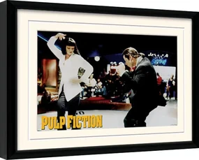 Ingelijste poster Pulp Fiction - Dance