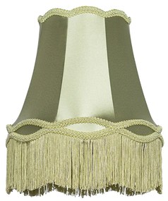 Stoffen lampenkap groen 30 cm - Granny