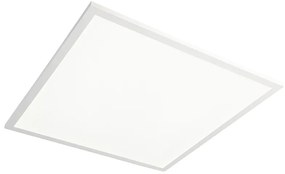 Vierkante plafondlamp met dimmer wit LED met afstandsbediening - Orch Modern Binnenverlichting Lamp