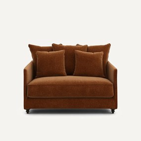 2-zits slaapbank fluweel chenille, Lazare