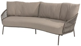 4 Seasons Outdoor Capalbio 3-zits loungebank terre  Loungebank    bruin weerbestendig