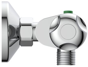 Schutte Vinea thermostatische douchekraan chroom