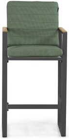 Barstoel Aluminium Grijs-antraciet Lifestyle Garden Furniture Faro