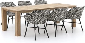 Diningset Hartman  | 6 personen | Tuinset teakhout | 7-delig | Kees Smit Tuinmeubelen