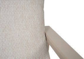 Stoel en Bank Loungeset 5 personen Aluminium Zand/Beige  Lifestyle Garden Furniture Melone