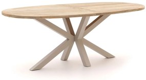 + 10% kassakorting | ROUGH | Ovaal | Tuintafel Teakhout | 240x120cm | 6 personen | Kees Smit Tuinmeubelen