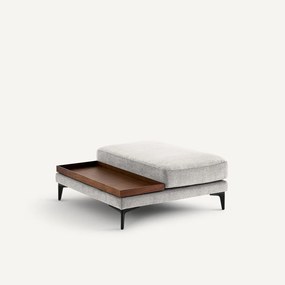 Voetensteun met dienblad, polyestermix, MODERNISTE, ontwerp Emmanuel Gallina