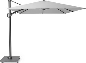 Platinum Challenger zweefparasol 3.5x2.6 m T2 (excl. voet) Licht grijs