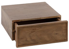 Zwevend Nachtkastje Met Lade - 35x35x14cm.