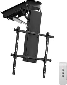 VEVOR Gemotoriseerde TV-plafondbeugel voor tv's van 813 tot 1778 mm, elektrisch verstelbare en neerklapbare standaard met max. VESA 60 x 60 cm, geschikt voor tv's tot 50 kg