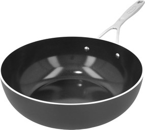Demeyere Alu Industry 3 Ceramic Wok vlakke bodem Ceraforce 28 cm - Alu Industry 3 Ceramic - Demeyere