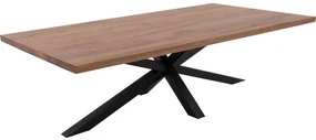 Goossens Eettafel Blade, Strak blad 260 x 100 cm 6 cm dik