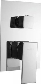 Mexen Uno ingebouwde badmengkraan, chroom - 71435-00