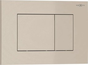 Mexen Tex 02 spoelknop, beige - 6102-07