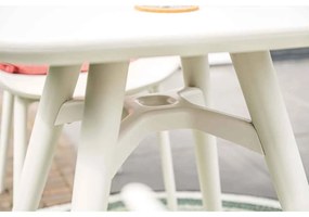 Garden Impressions Sunny balkonset 3-delig - Hareno tuintafel 71x71 cm - zand